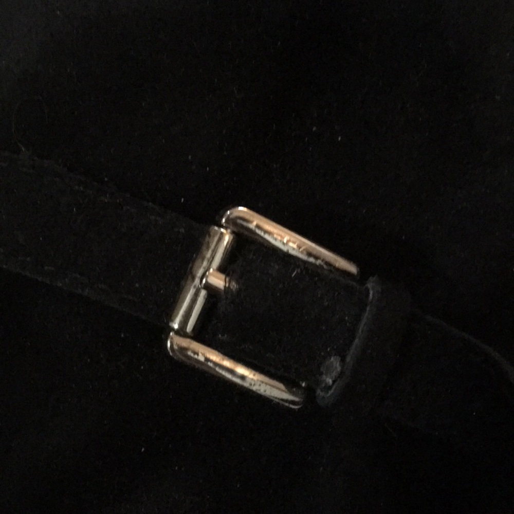Sam Edelman over the knee suede boots w/buckles - Picture 4 of 5